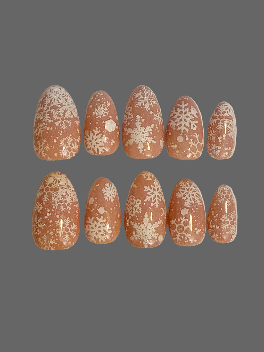 Snowy Day Nails