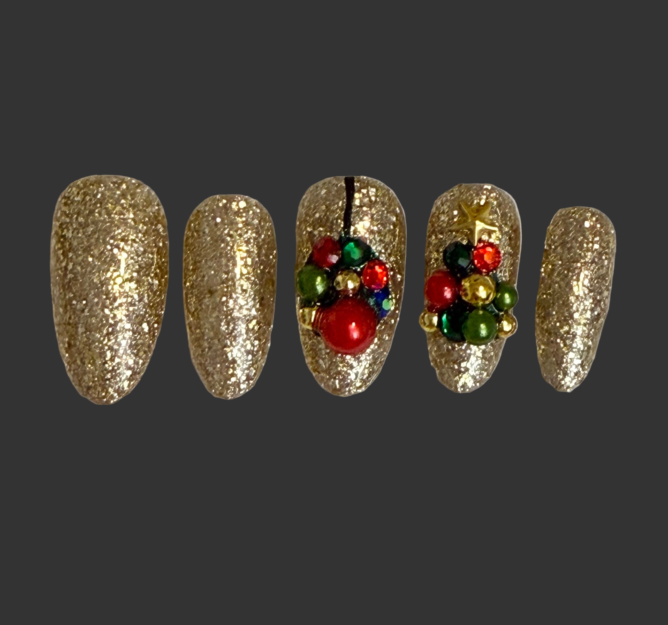 Holiday Baubles -Gold