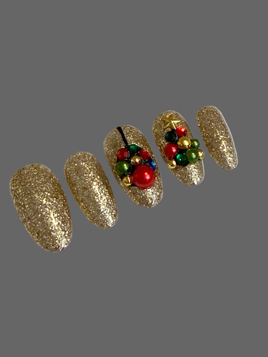 Holiday Baubles -Gold
