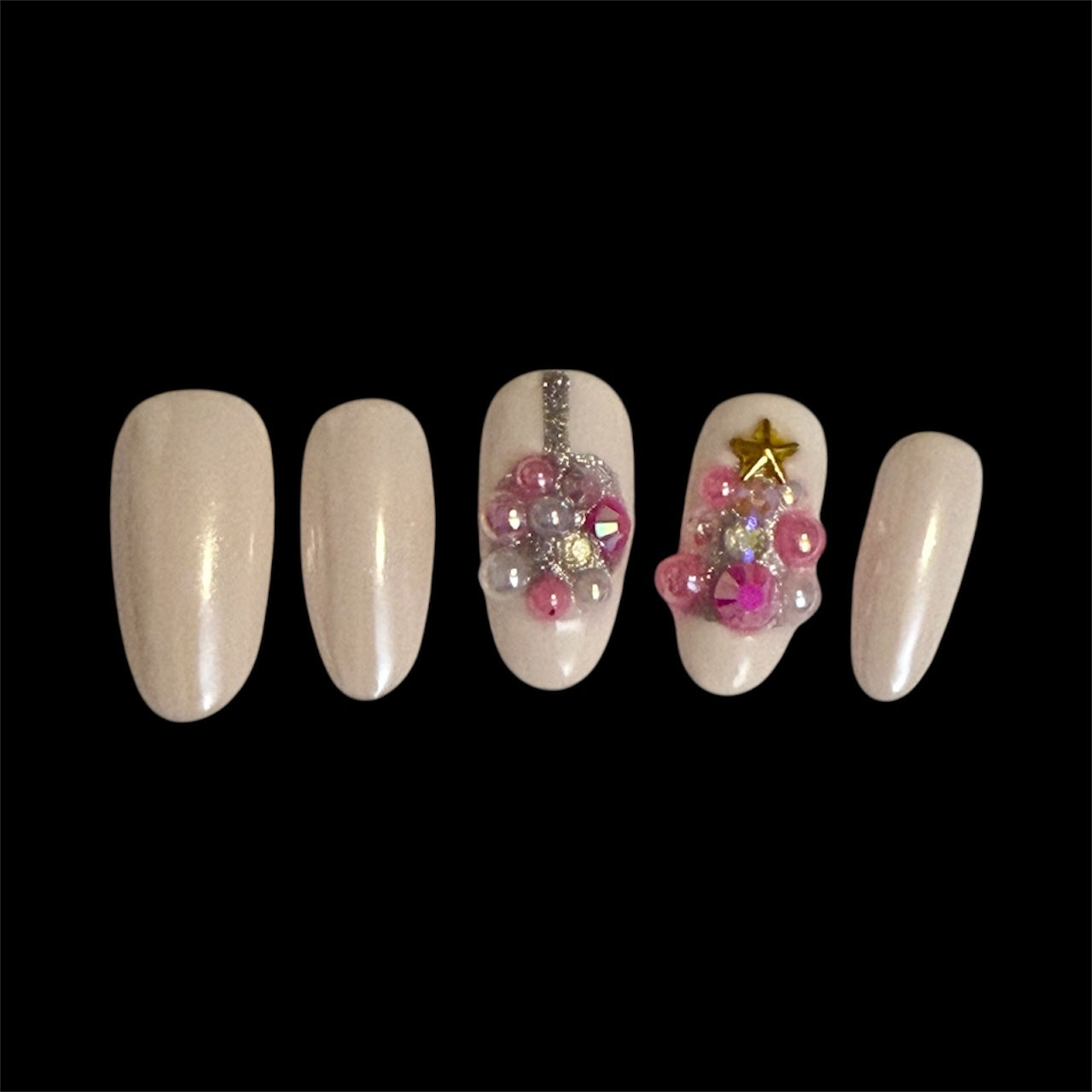 Holiday Baubles -Pink