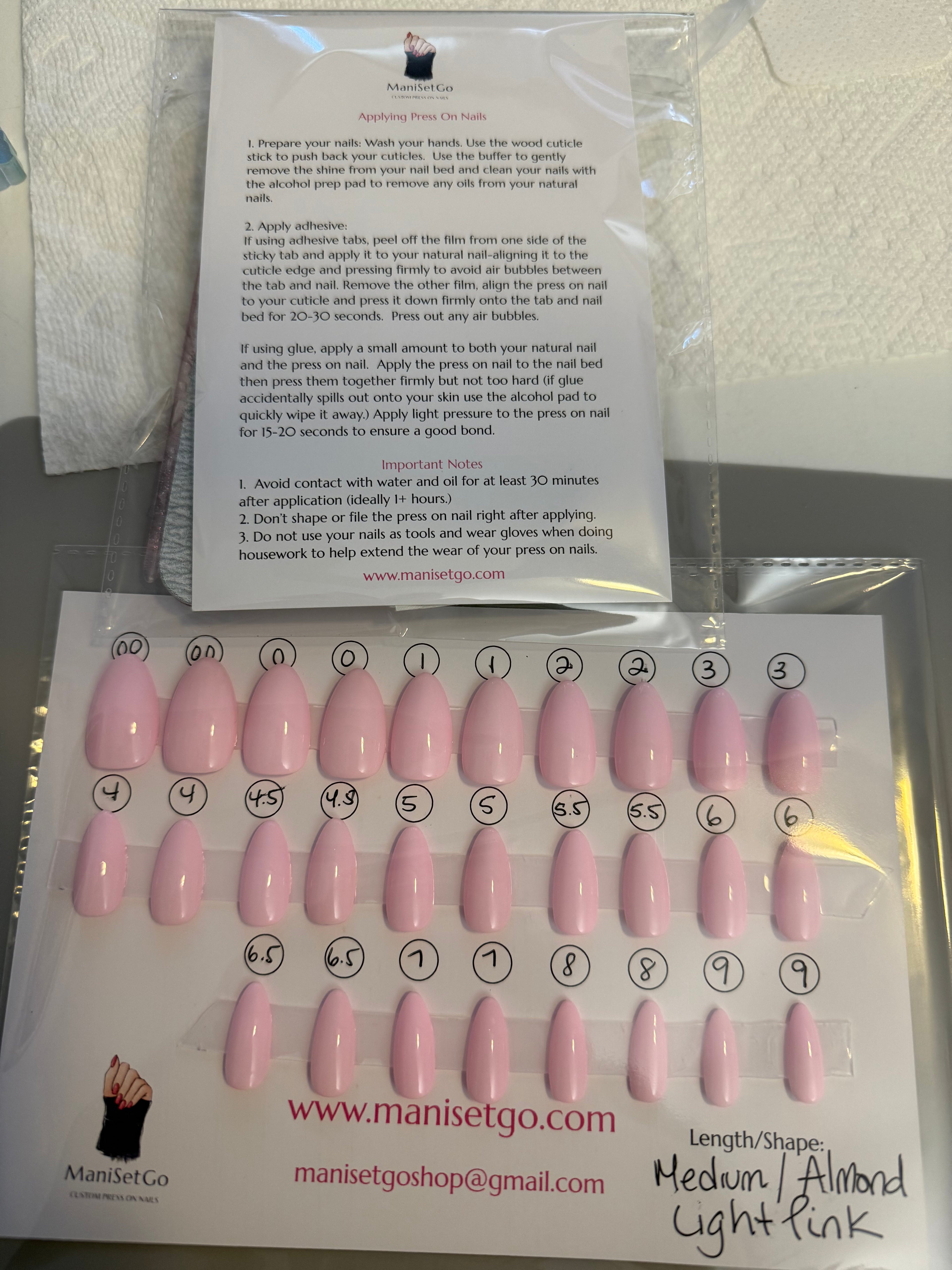 Ready To Wear Sizing Kit - Custom Color Request