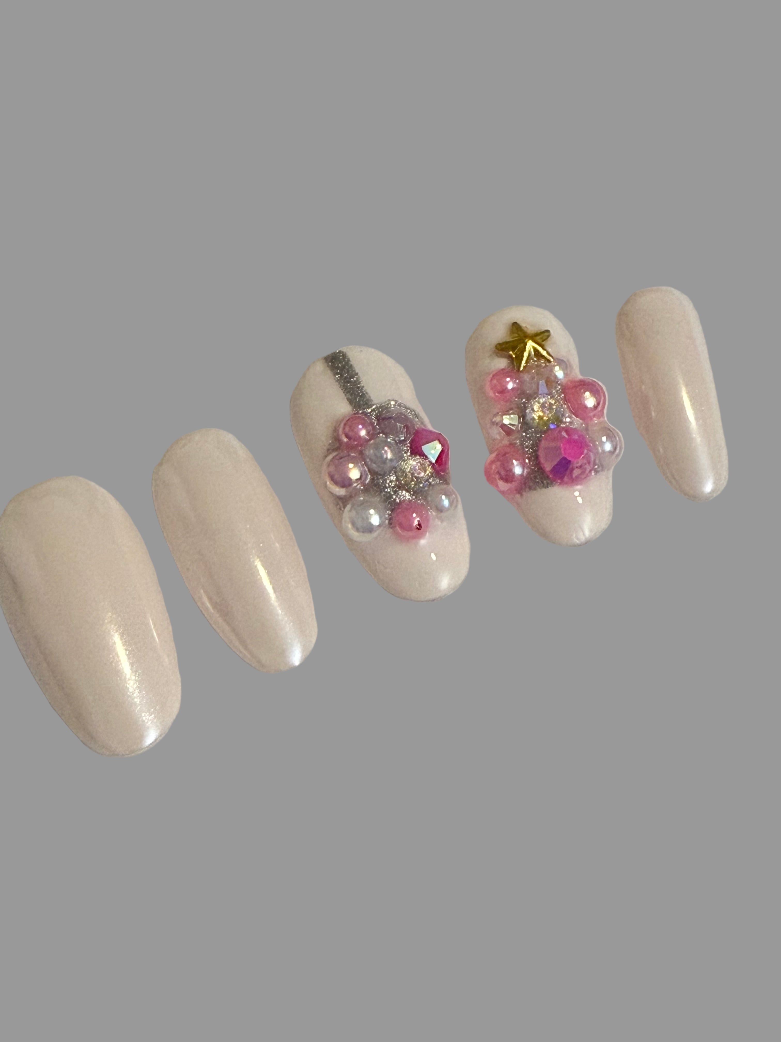 Holiday Baubles -Pink