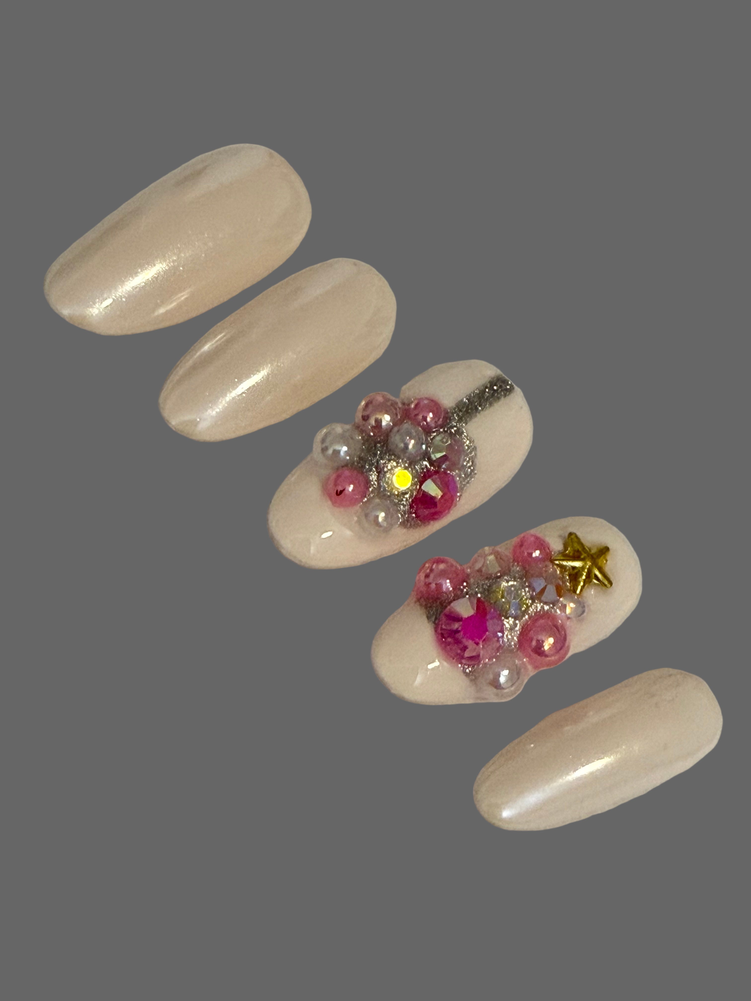 Holiday Baubles -Pink