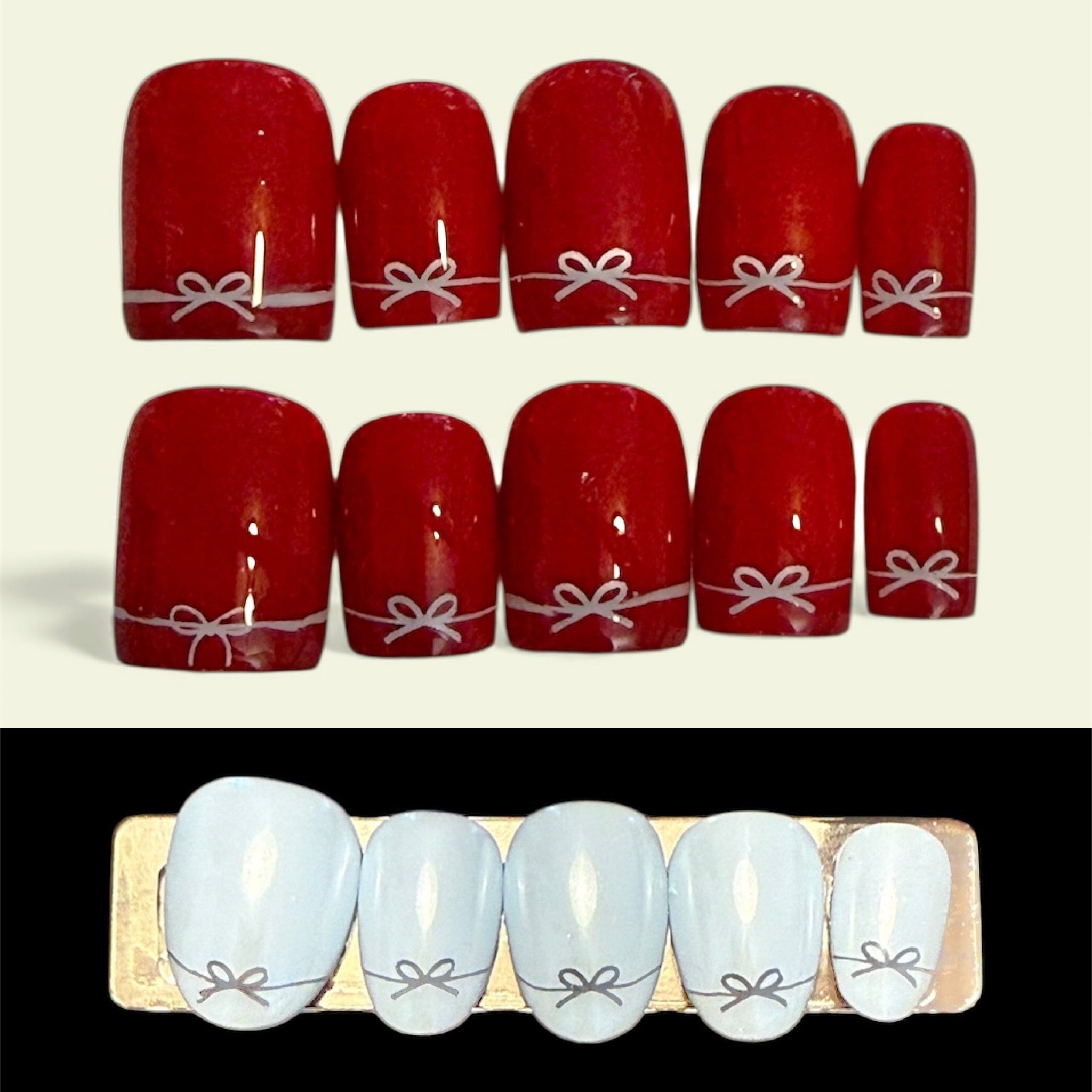 Frenchies Bundle-Dainty Bows (Two Sets)