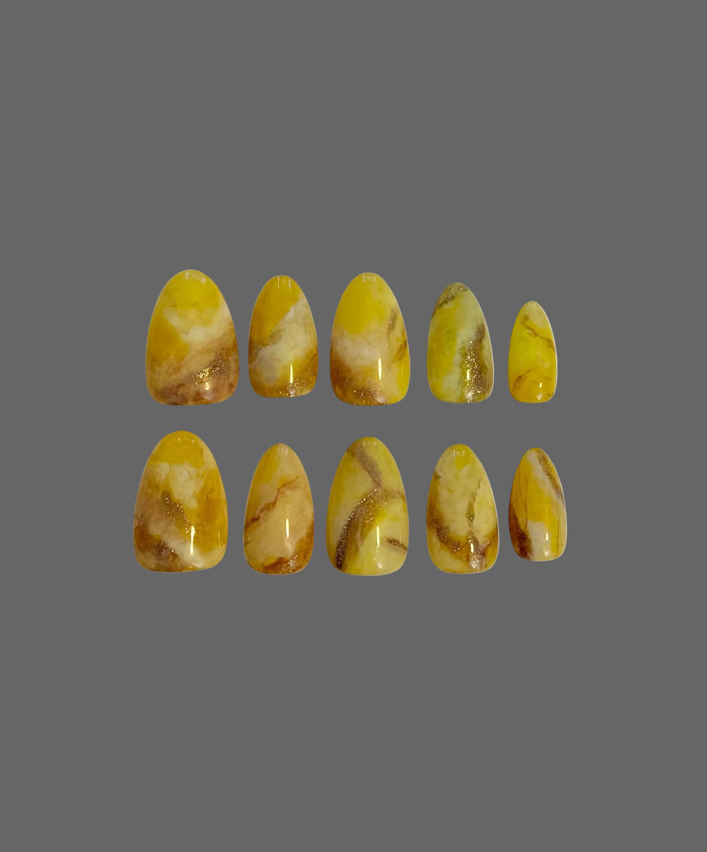 Nail Gems - Lemon Quartz