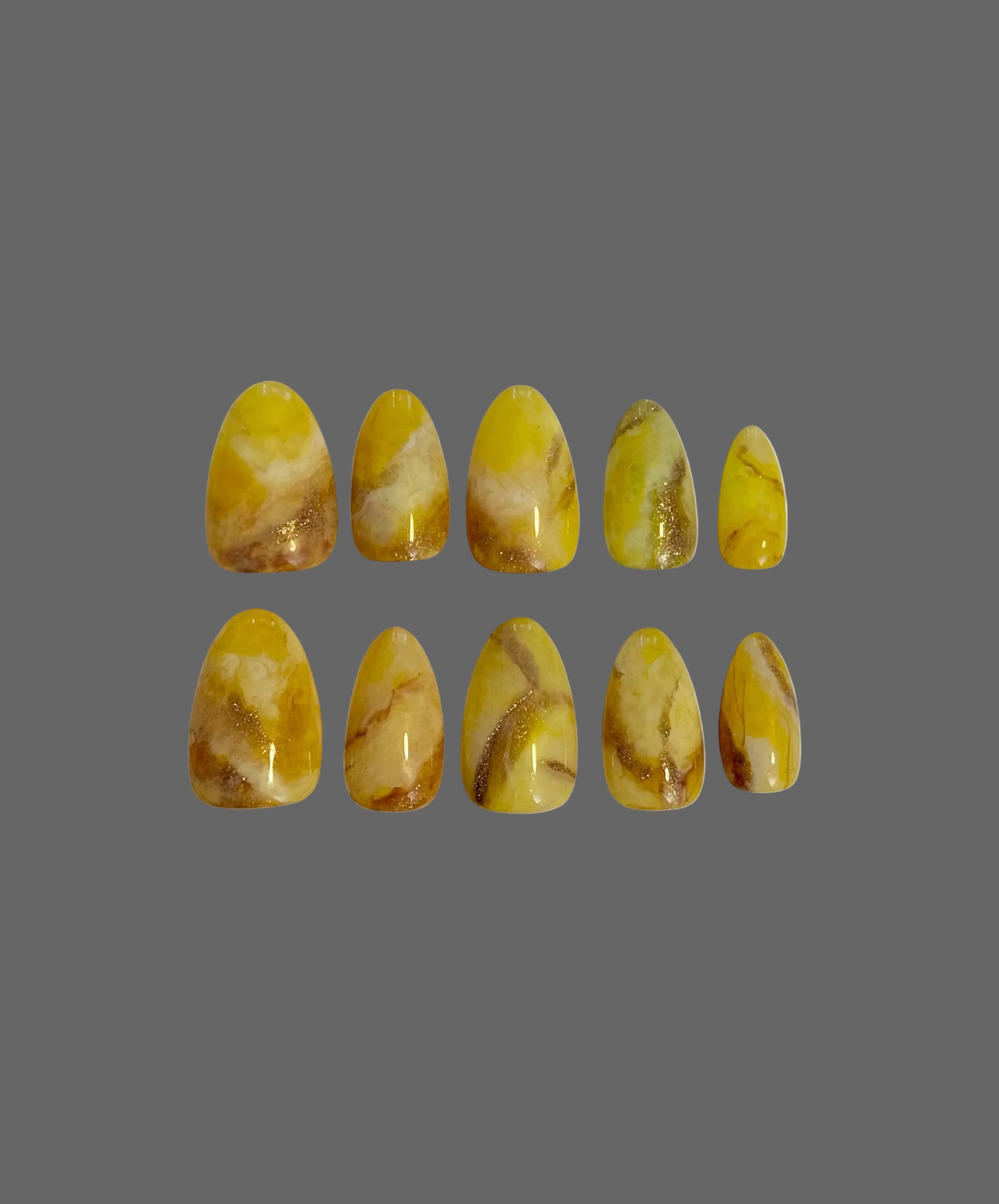 Nail Gems - Lemon Quartz