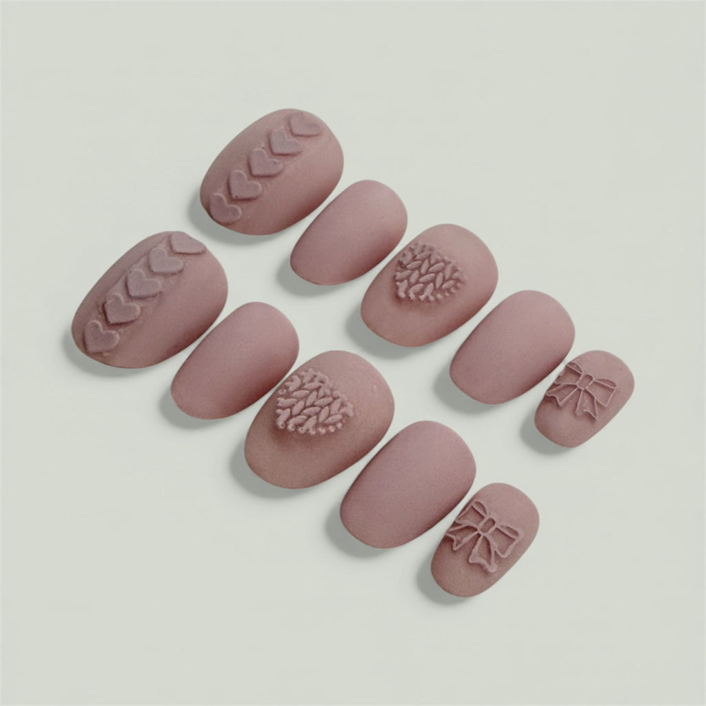 Cozy Sweater - Mauve Pink