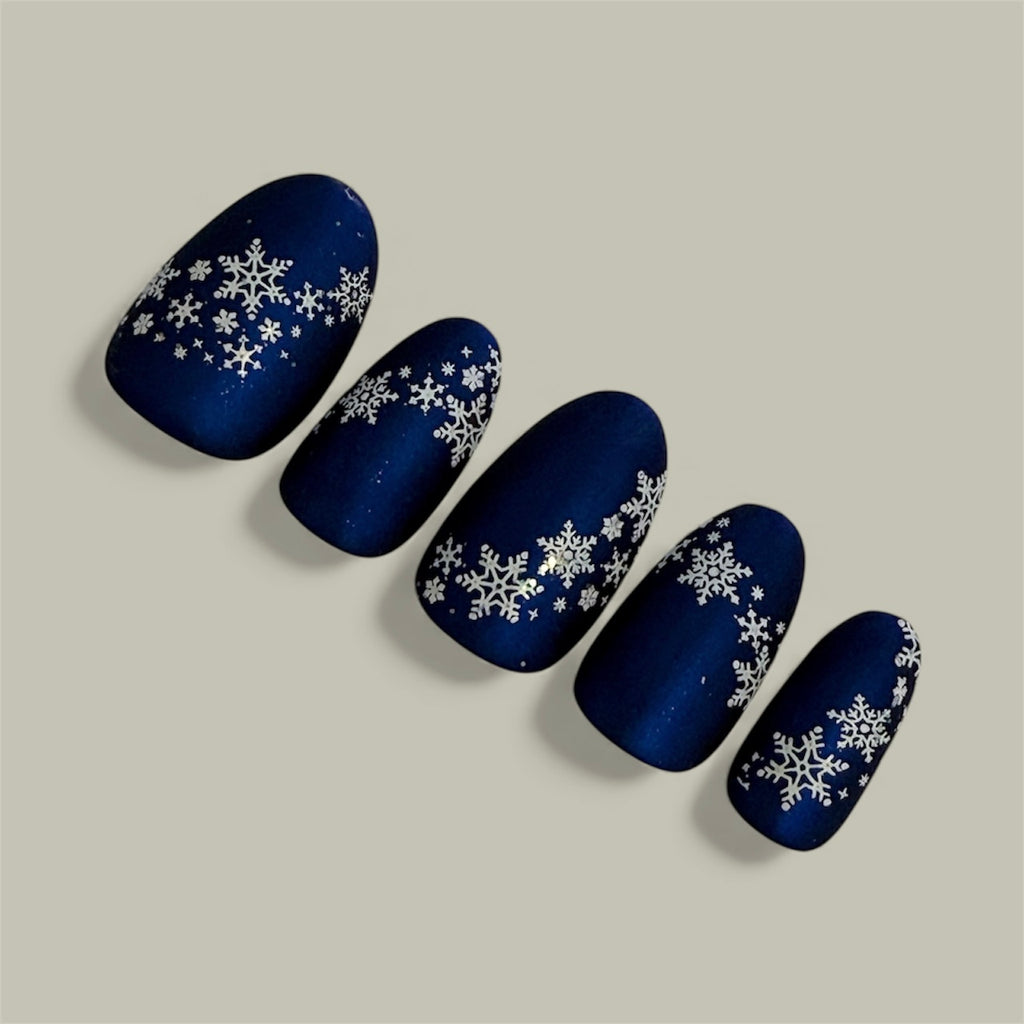 Flying Snow (Matte Blue Chrome)