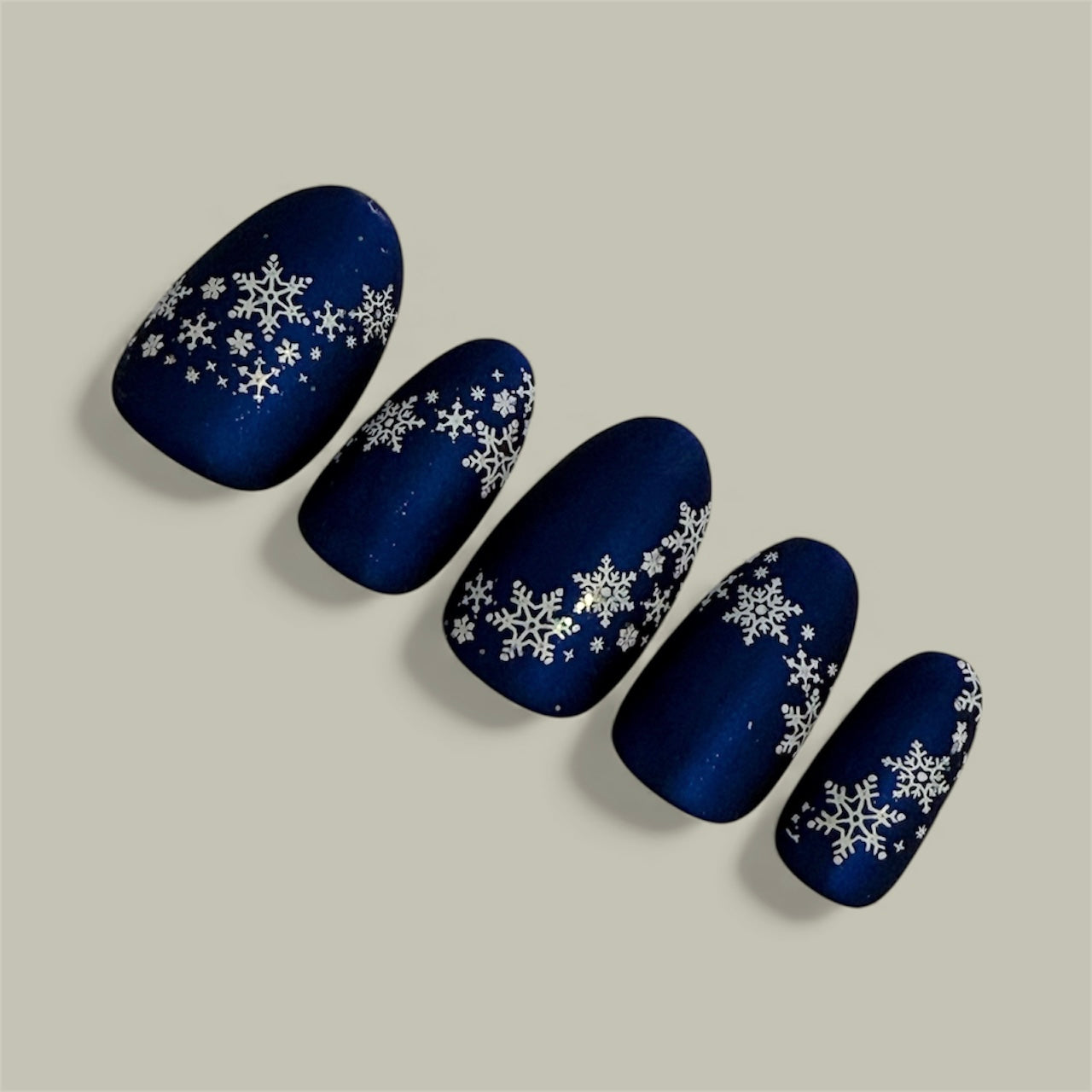 Flying Snow (Matte Blue Chrome)