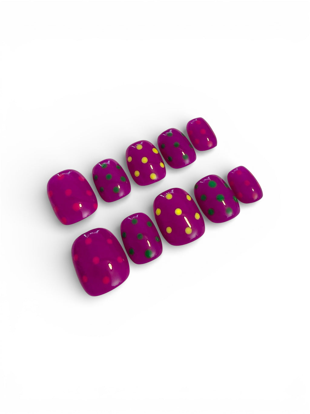 Spring Into Dots - Purple/Multi