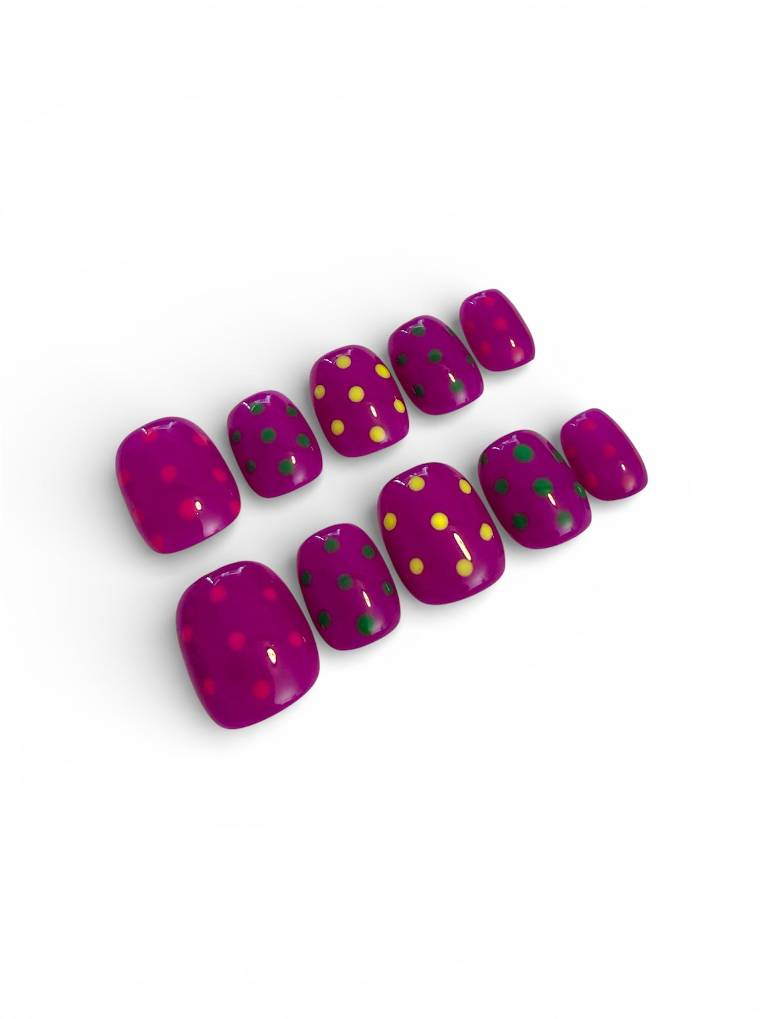 Spring Into Dots - Purple/Multi