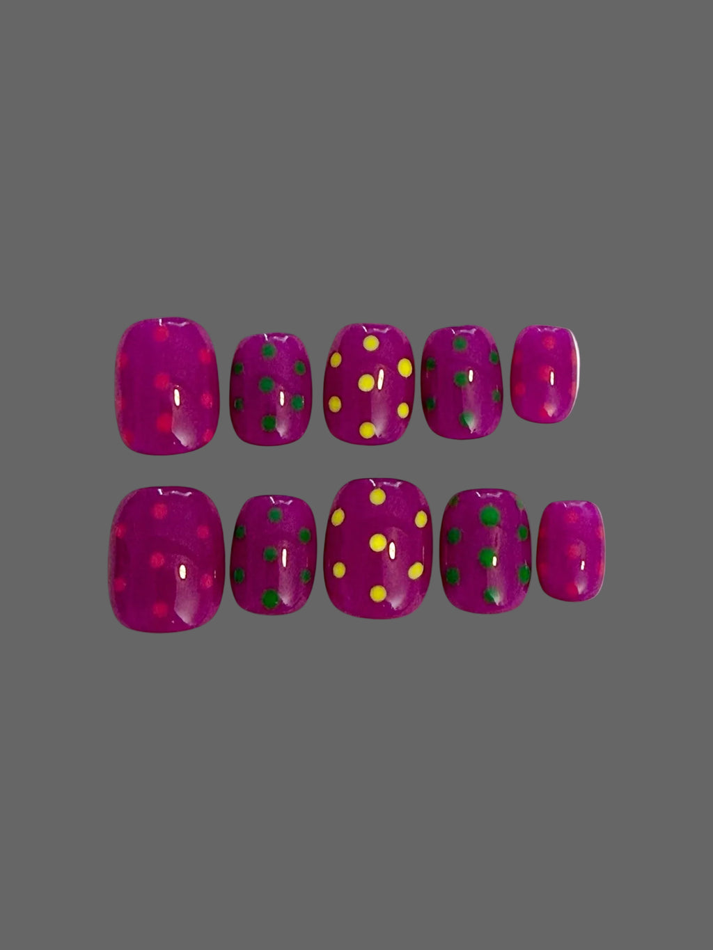 Spring Into Dots - Purple/Multi