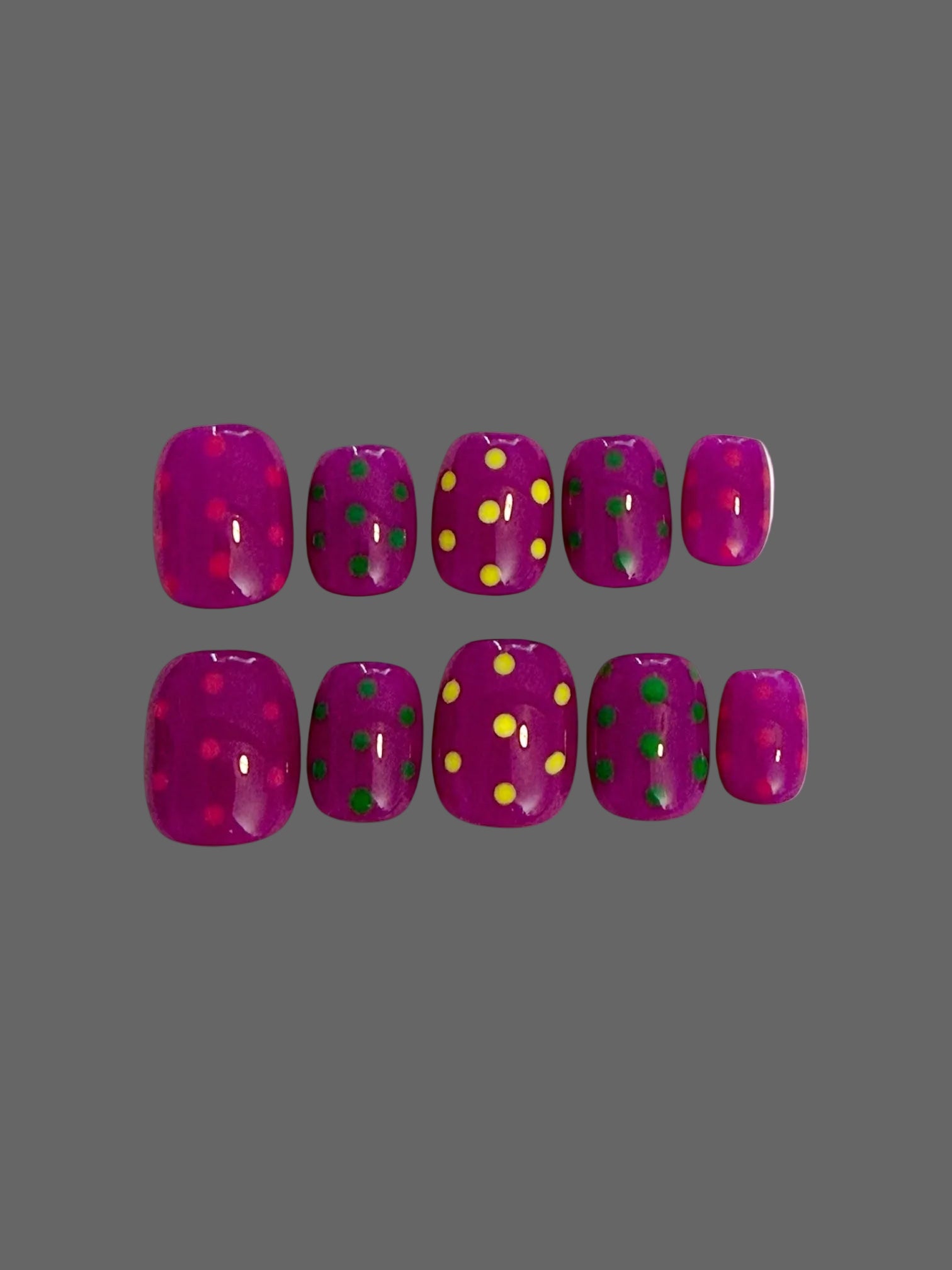 Spring Into Dots - Purple/Multi