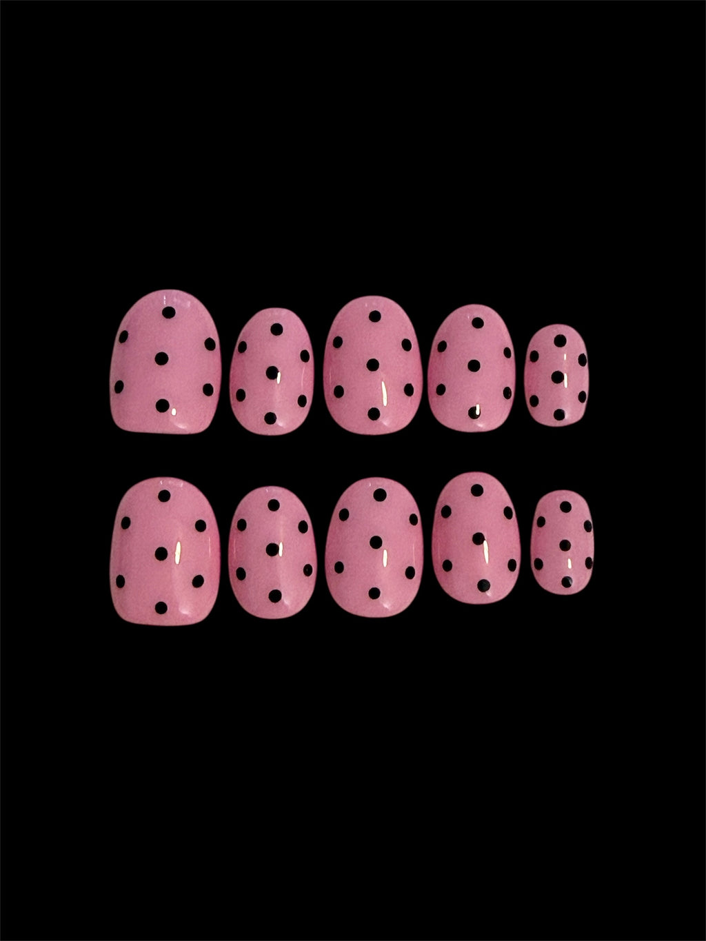 Spring Into Dots - Pink/Black