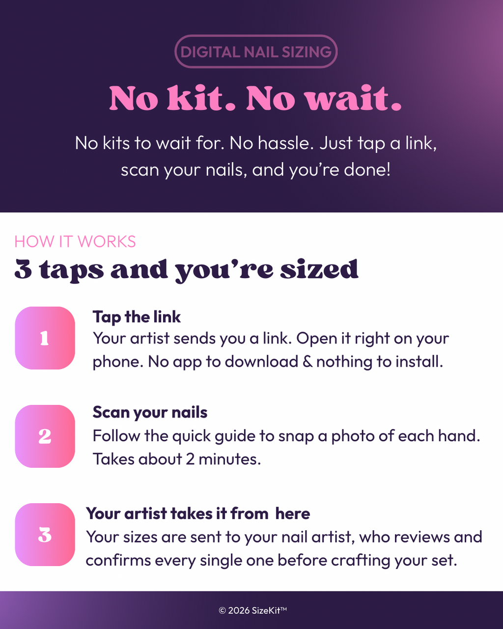 SizeKit - Digital Size Kit / No Cost