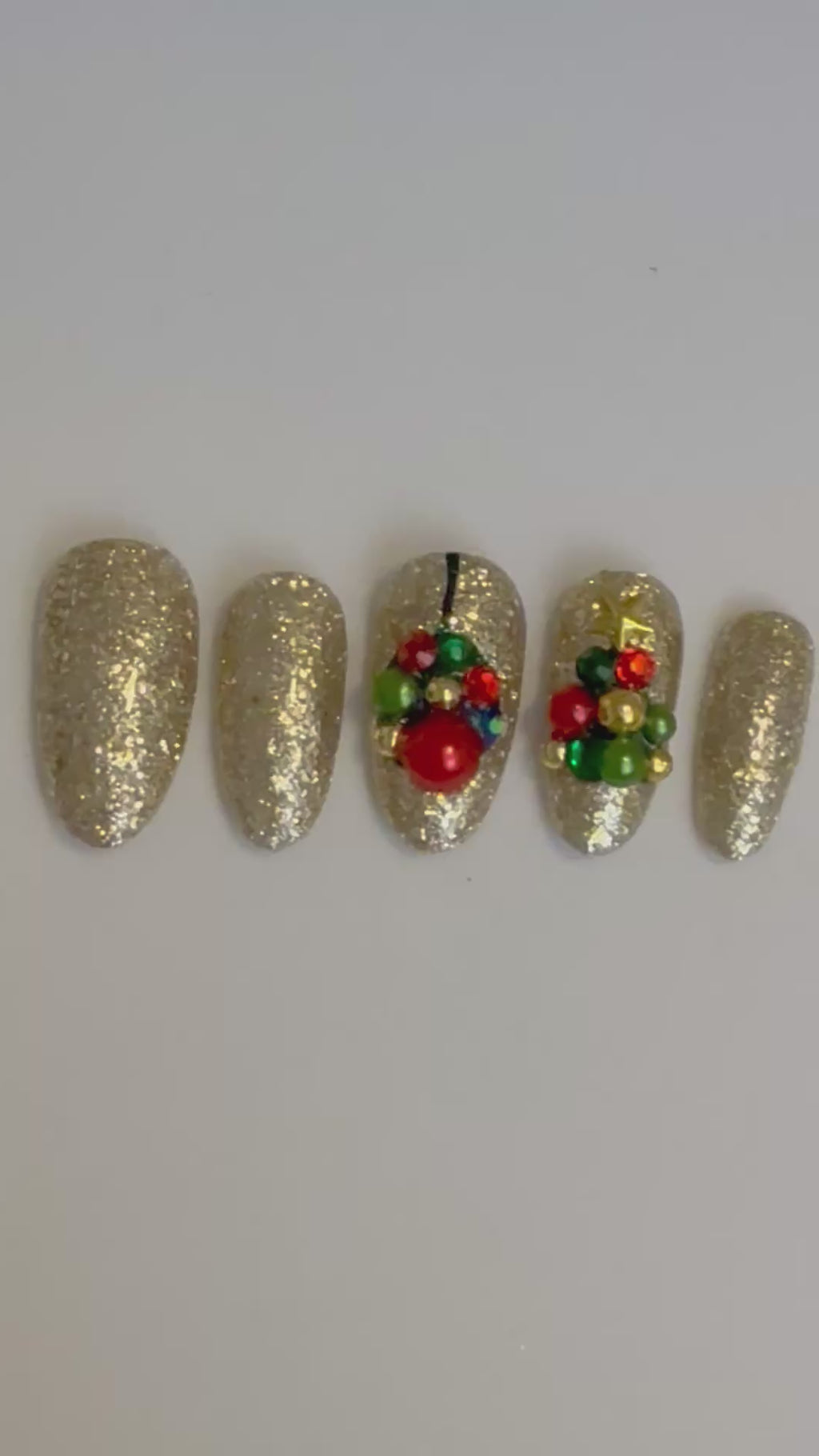 Holiday Baubles -Gold