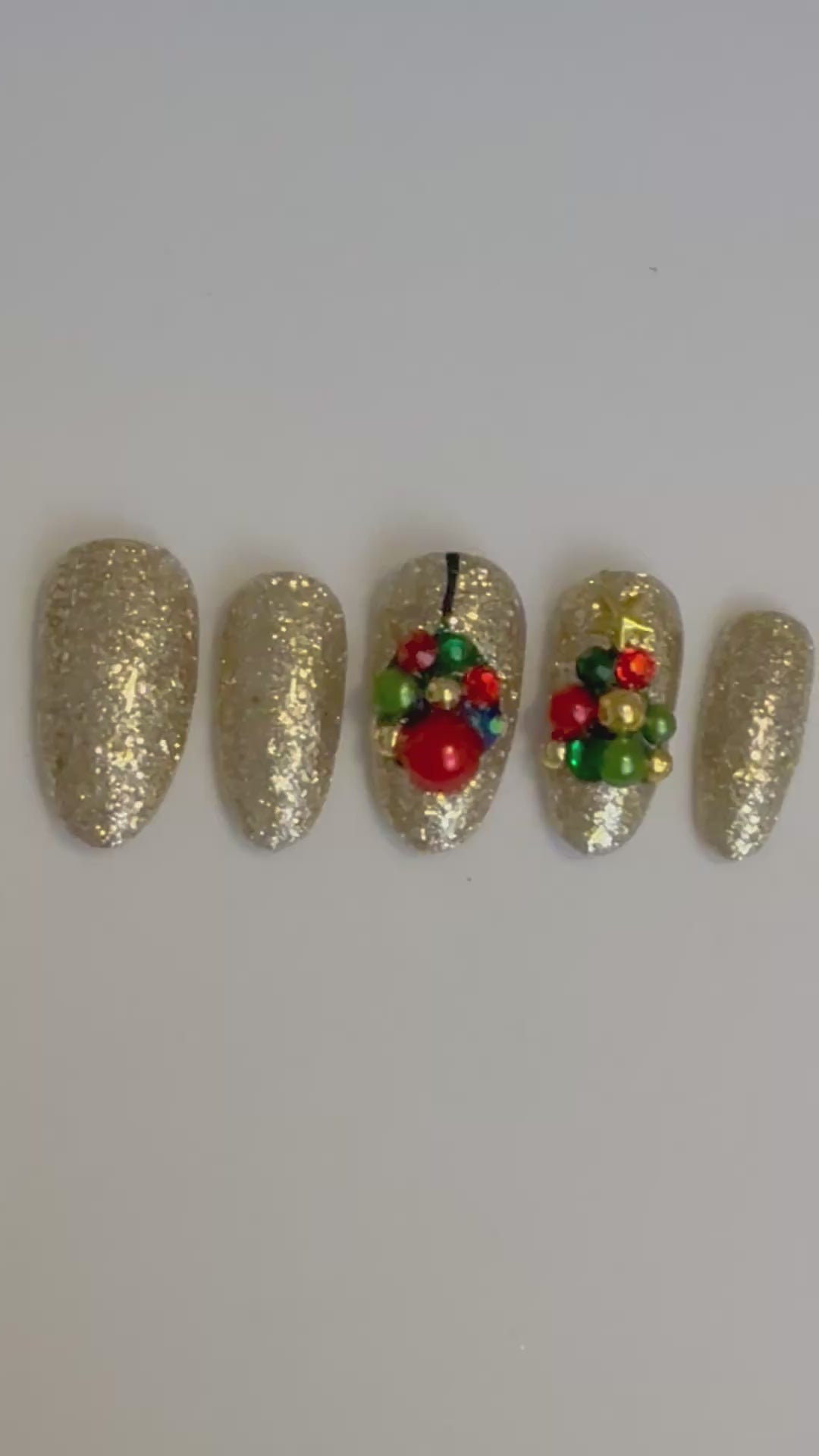 Holiday Baubles -Gold