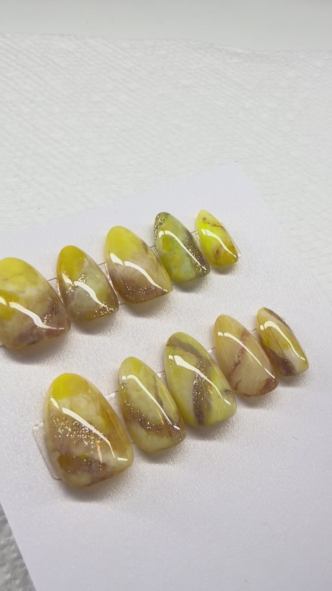 Nail Gems - Lemon Quartz